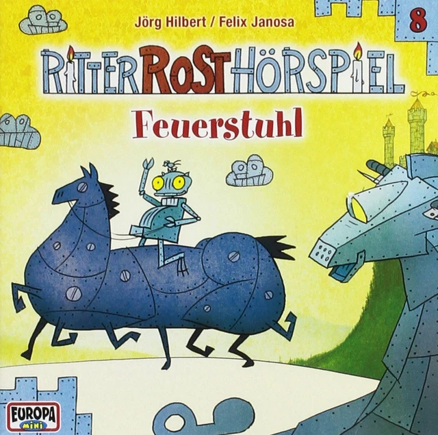 Ritter Rost 8 - Feuerstuhl - Hörspiel CD/NEU/OVP