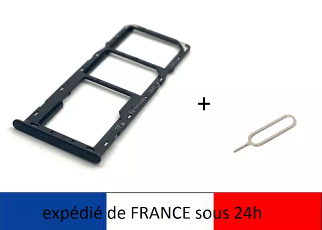 Tiroir rack double Carte Sim + Micro SD pour Samsung A22 5G SM-A226 + extracteur