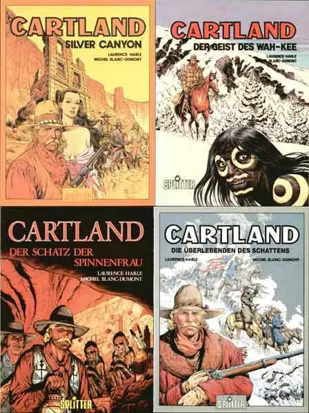 cas CARTLAND Nr. 3,4,7,8 * Laurence Harlé / Michel Blanc-Dumont *Splitter* TOP