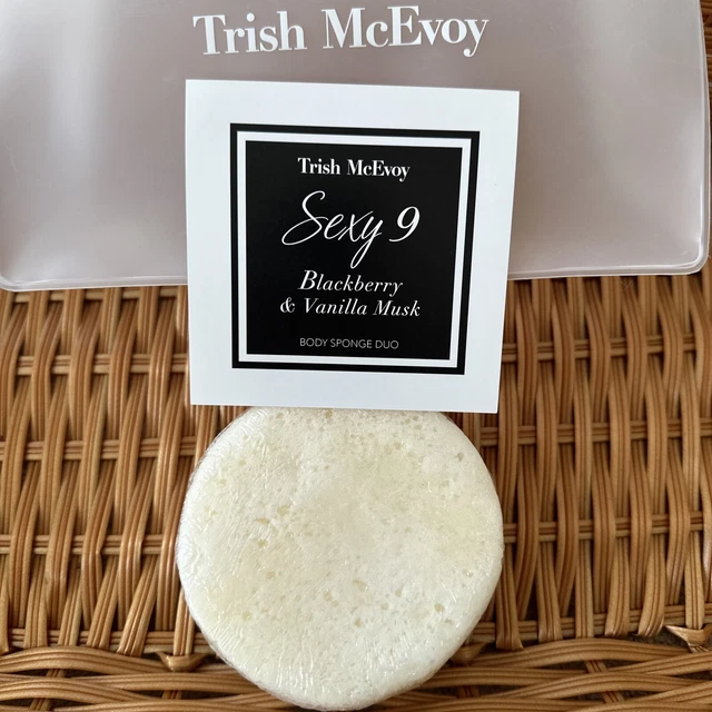 Trish Mcevoy Sexy 9 Body Sponge Blackberry Vanilla Musk