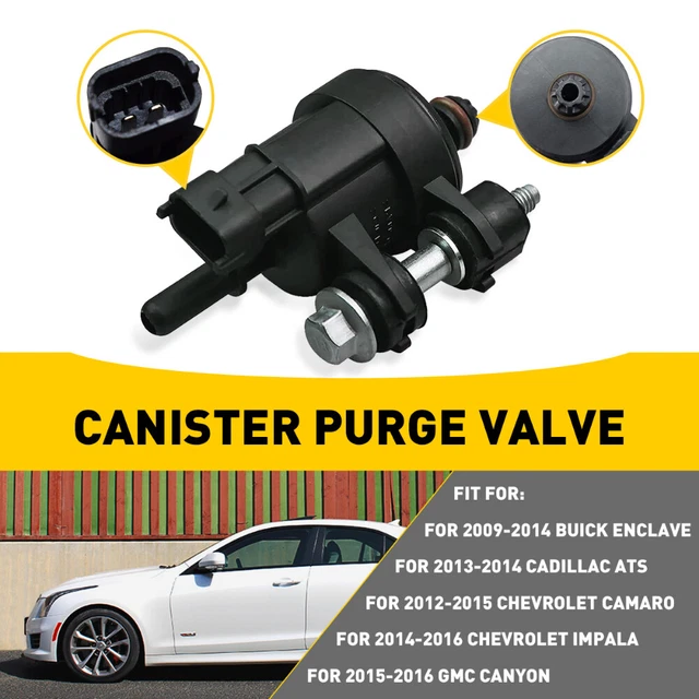 1/2SET VAPOR CANISTER Solenoid Valve Purge fit Buick Cadillac ENCLAVE