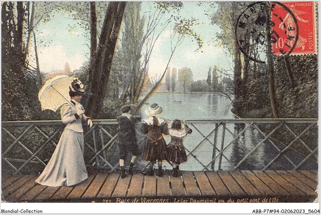 ABBP7-94-0571 - BOIS-DE-VINCENNES - le lac daumesnil - vu du petit pont de