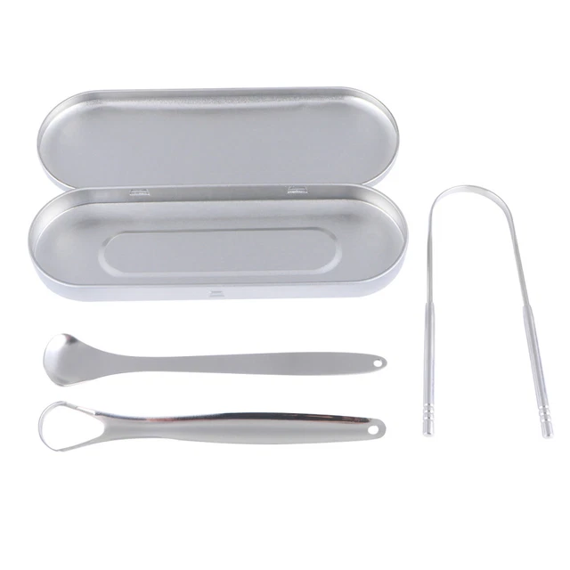 Herramienta de limpieza oral raspador de lengua en forma de U fresco mal aliento