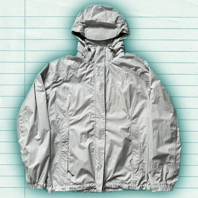 Giacca Hyvent da donna The North Face con cappuccio - taglia XL berretto in crema