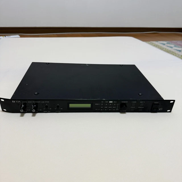 JUNK TOA DIGITAL Audio Processor Dp-M3 Black Current Product Music