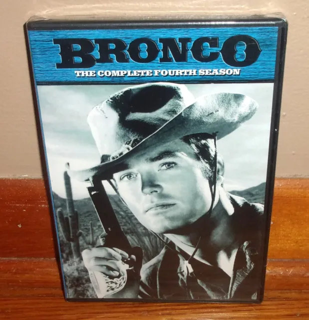 BRONCO-The Complete Fourth Season-TV Western-TY HARDIN-2 DVDs-BRAND NEW, SEALED!