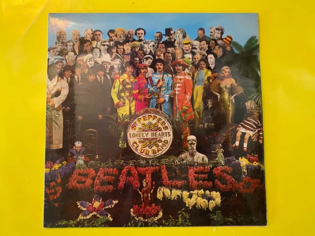 Lp The Beatles Sgt Peppers Lonely Hearts Club Band Uk 1St Press Stereo Pcs 7027