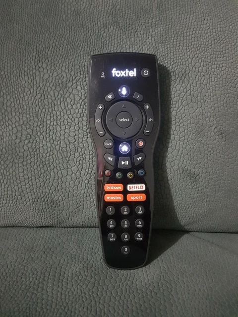 GENUINE FOXTEL IQ3 IQ4 Voice Bluetooth Remote BRAND NEW 40.00 PicClick AU