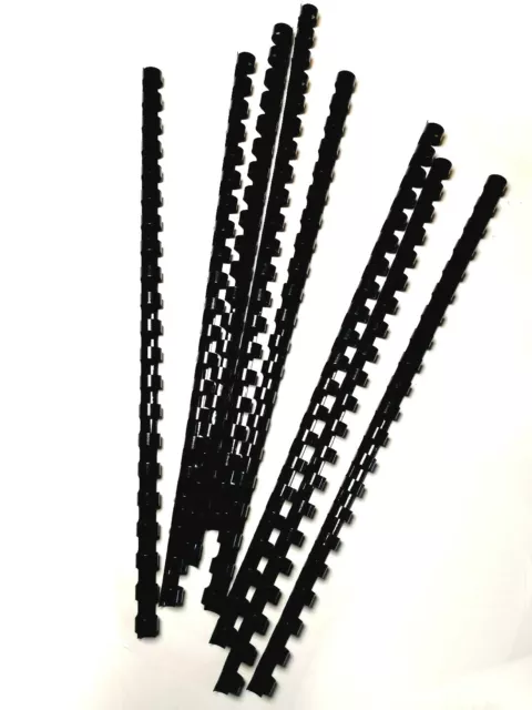 S-BO Binding Combs, Plastic 21 Ring, 10mm, A4, 100 in Pack