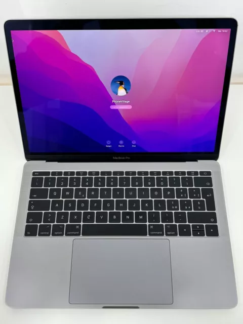 MacBook Pro 13" Late 2016 i5 2,0gHz Ram 8gb SSD 256GB ricondizionato eccellente