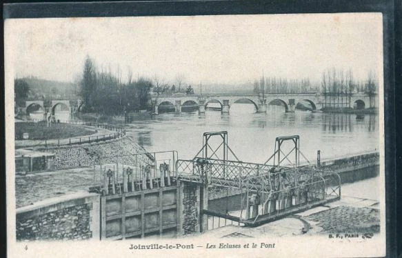 Joinville Le Pont Ecluses