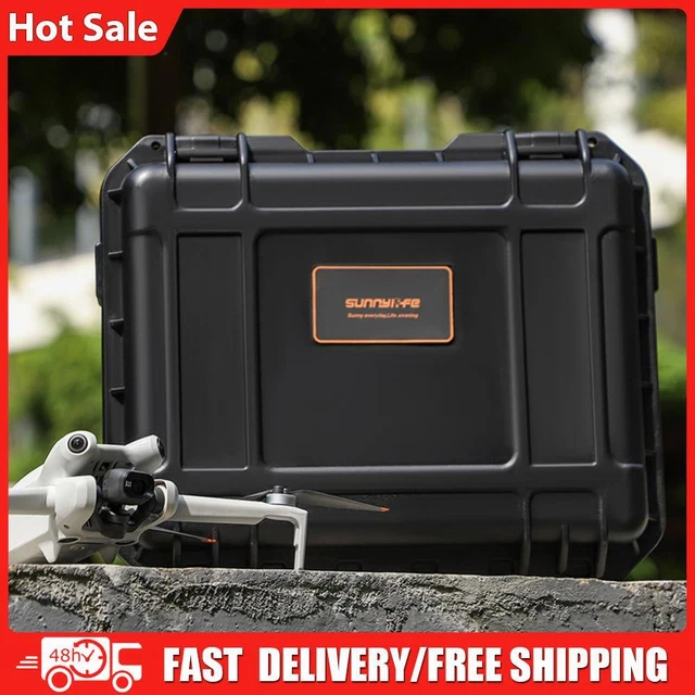 Remote Control Storage Case Waterproof Hard Case Big Capacity for DJI Mini 4 Pro