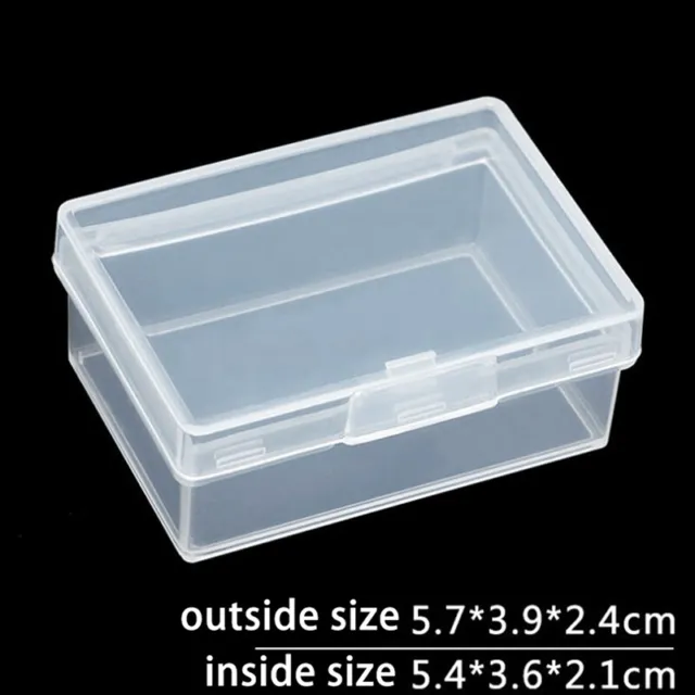 Large-Capacity Transparent Plastic Cosmetics Storage Box Holder Case Di Fact Glo
