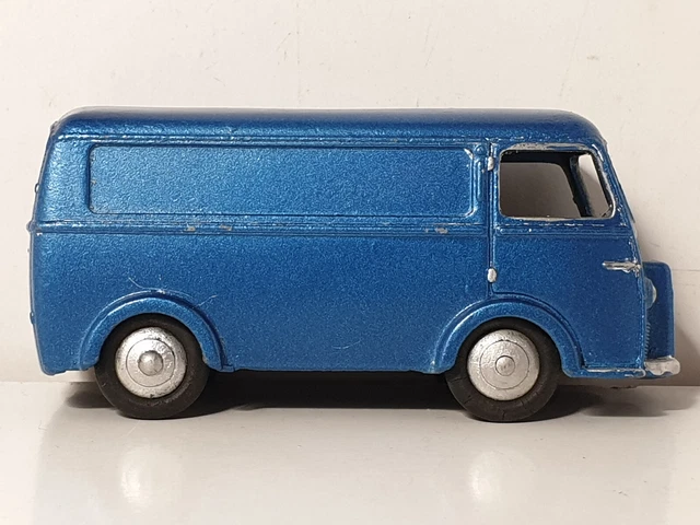 Camion Fourgon Peugeot D3A Dinky Toys 25B Custom - Ancien, Métal, Made In France - Occasion Collection