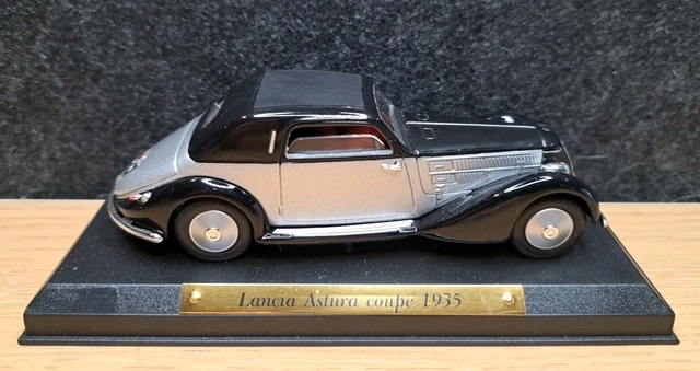 Superbe Miniature ASTURA 1935 Par Solido - 1/43 Neuve En Métal - Gris Et Noir