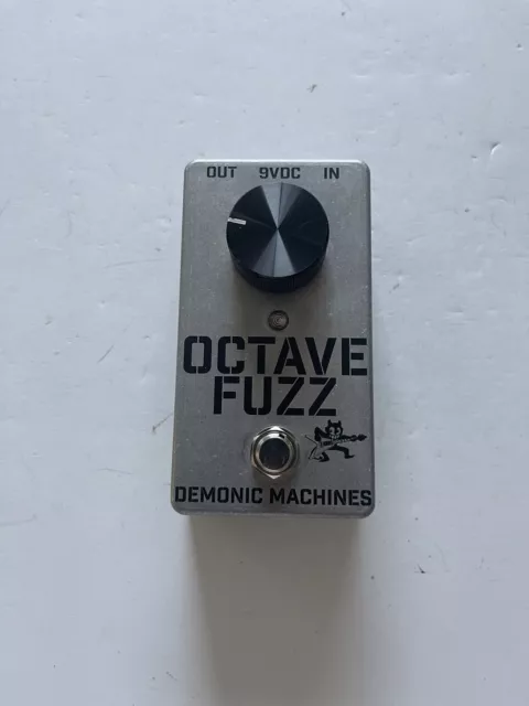 Demonic Machines Octave Fuzz Octafuzz Rare Guitar Effect Pedal