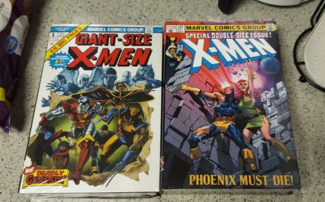 Uncanny X-Men Omnibus Volume 1 & 2  Claremont New Sealed Marvel Hardcover