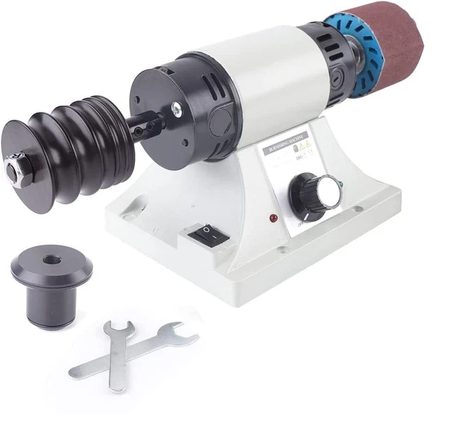 Máquina eléctrica de pulido de borde de cuero Futchoy 110 V molienda de cuero...