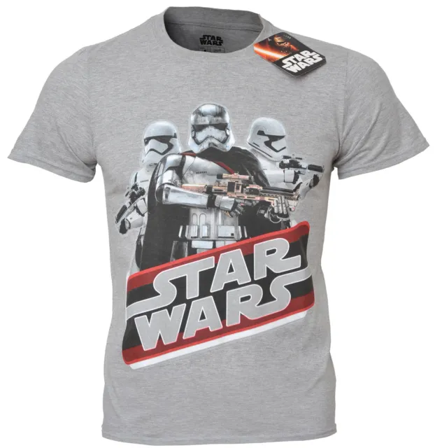Star Wars T Shirt Vintage Phasma Official Force Awakens Movie Storm Troopers New