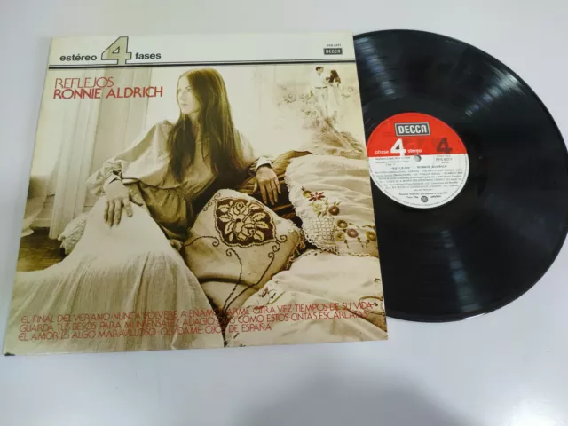 Ronnie Aldrich Reflections Decca 1978 Spain Edition - LP vinyl 12 " VG/VG 2T