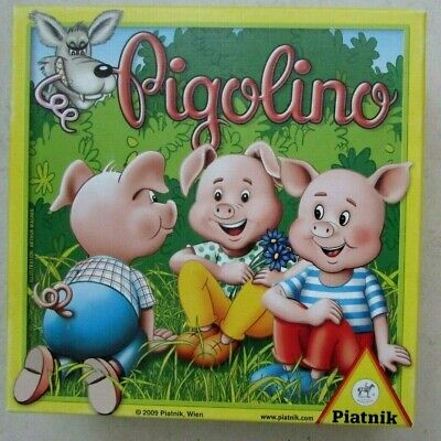 Jeu de société Pigolino / À partir de 3 ans De 2 à 4 joueurs / Piatnik 2009