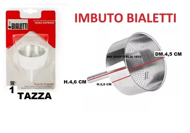 De Longhi EMKP42.B Alicia Plus Moka Elettrica Capacità 4 Tazze 450 W Dcm1 Dosacaffè 260523