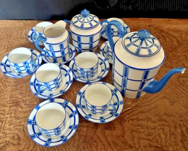 SERGHINI SÉGUINI PLAT céramique bleu Maroc 1930-40 EUR 90,00 - PicClick FR