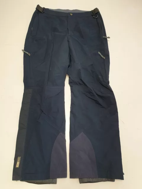Hh191 Mens Helly Hansen Navy Blue Baggy Fly Active Wear Trousers Uk L W34 L32