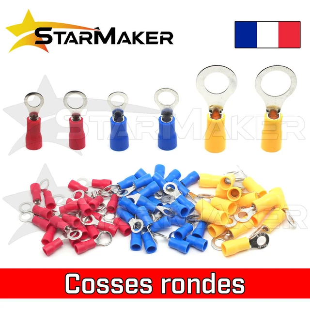 Restagraf Bouton Interrupteur Électrique Poussoir à 4 Couleurs 4