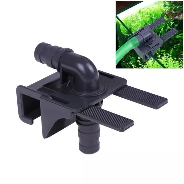 Connettore tubo acqua per acquario supporto montaggio serbatoio per pesci afflusso deflusso elasticizzatore RF