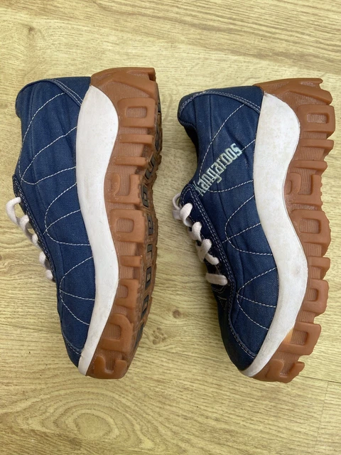 Kangaroos Anni '90 Scarpe Vintage Scarpe Da Ginnastica Stivali Rari Stile Bufalo 1/33*