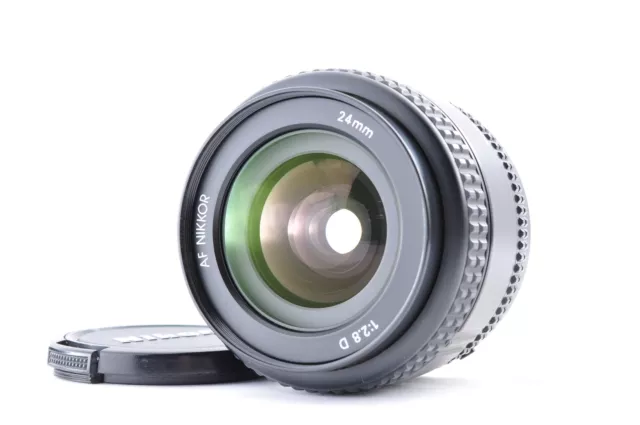 "Near Mint" Nikon AF NIKKOR 24mm f/2.8 D Wide Angle Lens F Mount From JAPAN #900