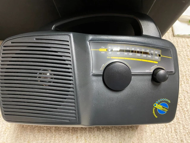 Freeplay Self-Powered Solar and Hand Crank AM/FM Portable Radio-New in a Box
