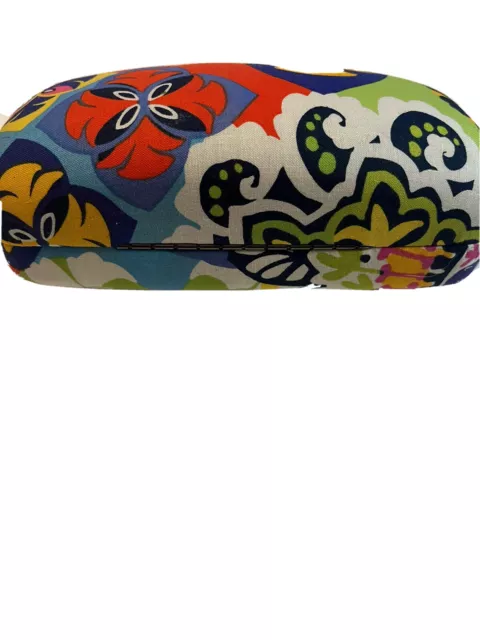 Vera Bradley large multi colored large eyeglass case