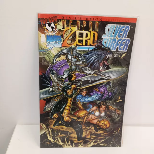 Marvel Weapon Zero Silver Surfer Comic Book