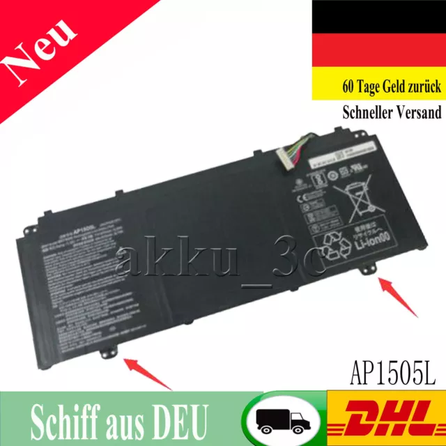 AP15O5L AP1505L AP1503K Akku für Acer Aspire S 13 S5-371 S5-371-52JR Battery