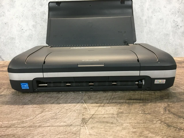 Imprimante HP Officejet H470 – Portable, Sans Chargeur Ni Câble, Occasion