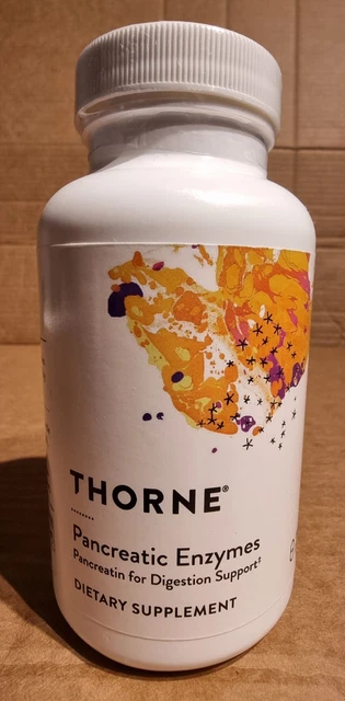 THORNE ADVANCED DIGESTIVE Enzymes for Digestive Support 180 Caps, New ...