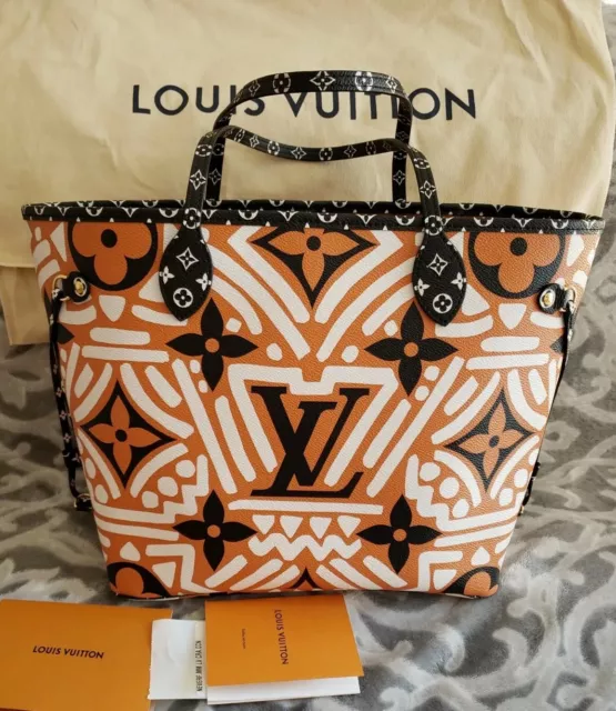 Louis Vuitton Neverfull MM Black Giant Monogram Bag Urs Fischer LVx *No  Pouch*