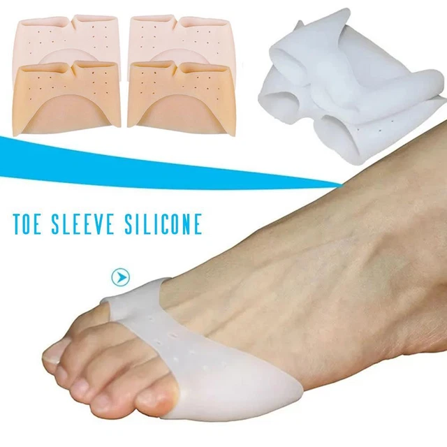 Toe Gel Protectors Metatarsal Pads Ball of Foot Pain Cushions