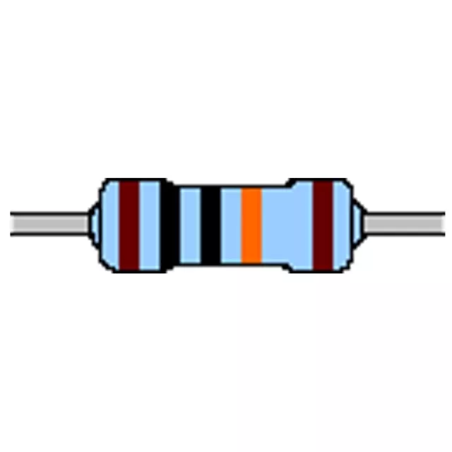 Metallschicht-Widerstand 100 kOhm 1% 0,6W Bauform 0207 gegurtet