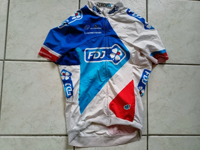 MAILLOT VESTE CYCLISTE Decathlon Fdj Btwin Lapierre Lycra Taille Xl 5 Tbe EUR 6 99 PicClick FR