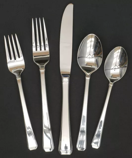 Gorham Silver Tristan II  5 Piece Place Setting 6036074