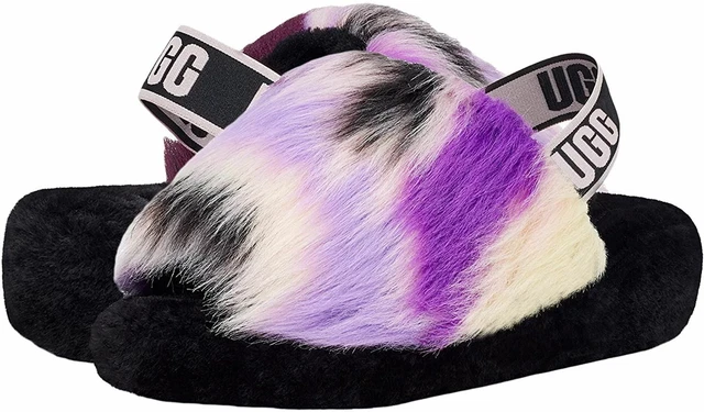 Purple sales ugg slides