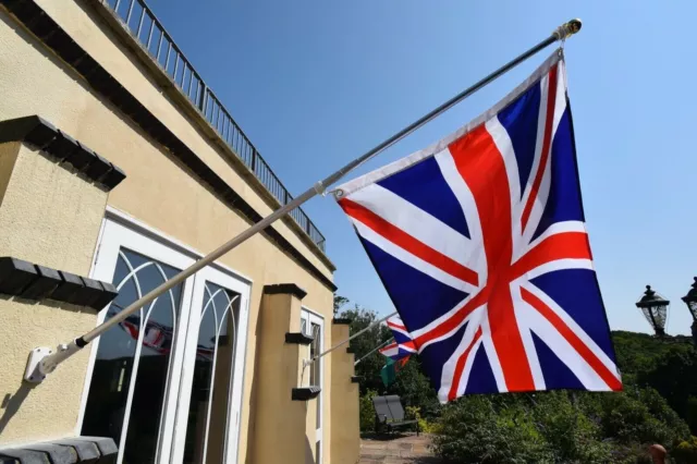 5'x 3' Large Union Jack Flag Great Britain Fabric Polyester British GB Sport UK