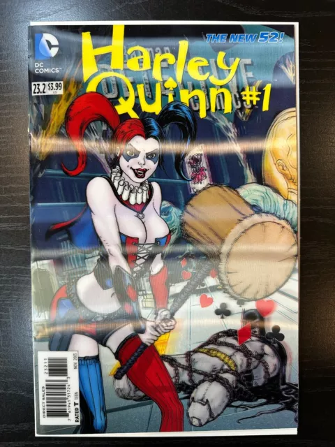 Batman Detective Comics #23.2 Harley Quinn #1 NEW 52 Lenticular Cover NM/MT 2013