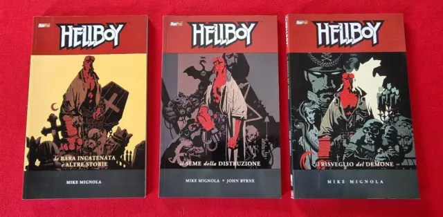 HELLBOY ( by Mike Mignola ) nr. 1 - 12 Serie Completa ( Editore : Magic Press )