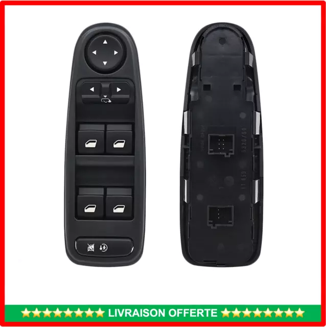 Commande Leve Vitre C4 Picasso 6554.YH Commutateur Interrupteur Bouton Lève  Vitre Pour Citroen C4 Grand Picasso - Cdiscount Auto