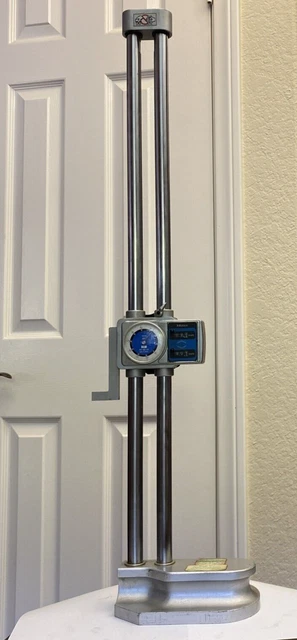 Mitutoyo 192-152 Dial Height Gage, 0-24" Range, .001" Graduation Mitutoyo 192-152 Dial Height Gage, 0-24" Range, .001" Graduation