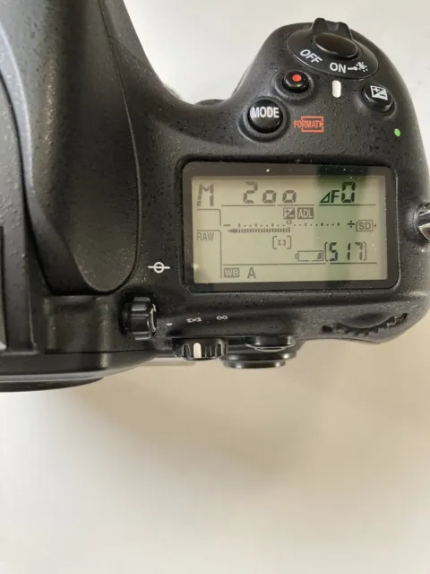 Nikon D800 36.3 MP Digital SLR Camera - Black _ CF Card slot not working 3